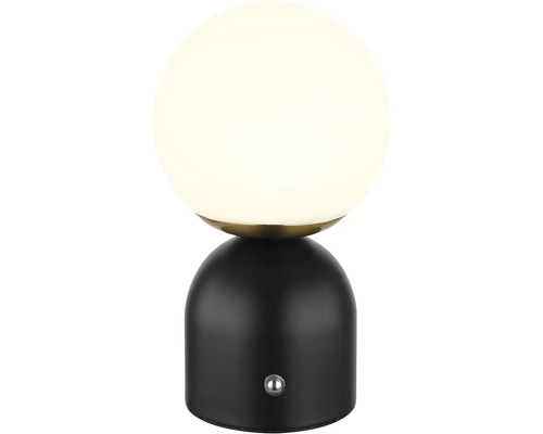 Stolní lampa s kulovitým stínidlem