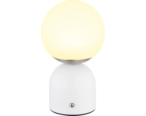 Stolní lampa s kulovitým stínidlem