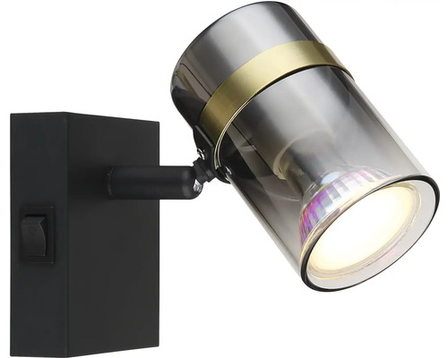 Nástěnné bodové svítidlo s otočnou hlavicí lampy pro vnitřní osvětlení