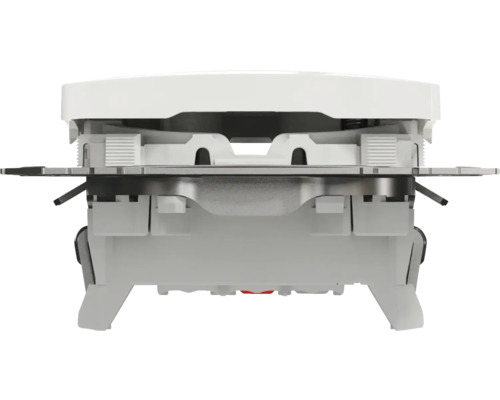 Detailní pohled na spínač pro zapuštěnou montáž