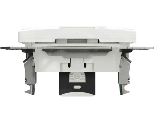 Detailní pohled na spínač s upevňovacími prvky