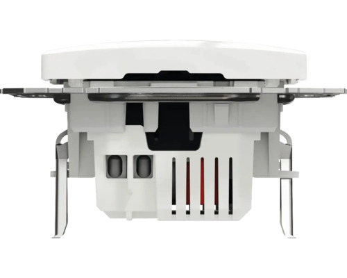 Detailní pohled na spínač pro elektroinstalaci