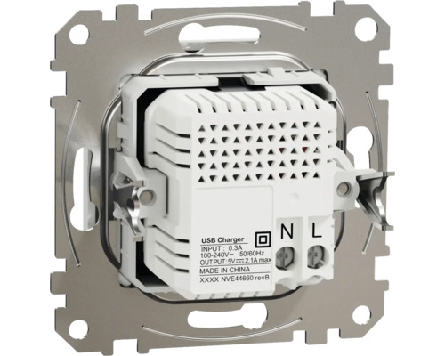 USB nabíječka pro instalaci do zapuštěné krabice.