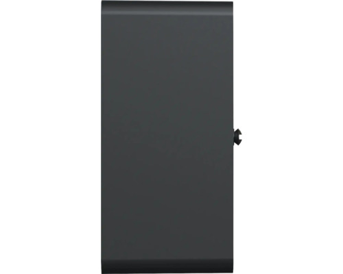 Boční pohled na roletovou skříň