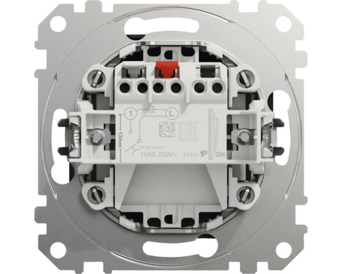 Detail spínače pro elektroinstalaci