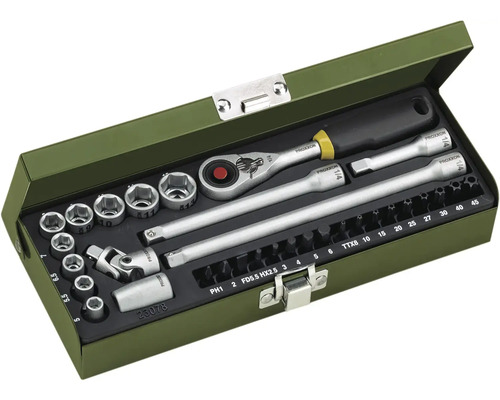 Sada nástrčných klíčů Proxxon v kovovém kufříku