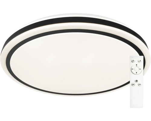 LED stropní svítidlo Top Light Onyx KS RC 36W 3600lm 3000-6500K černé/bílé s dálkovým ovládáním