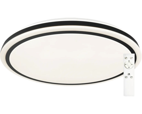 LED stropní svítidlo Top Light Onyx KM RC 51W 5100lm 3000-6500K černé/bílé s dálkovým ovládáním