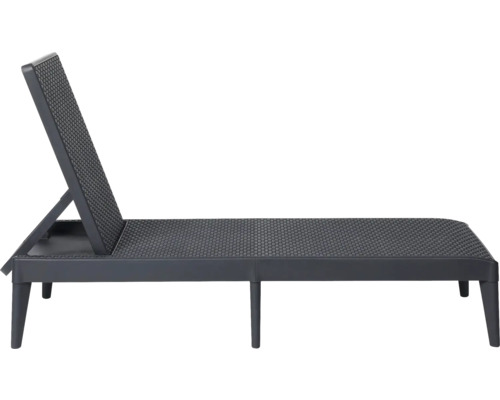 Zahradní lehátko s nastavitelným opěradlem