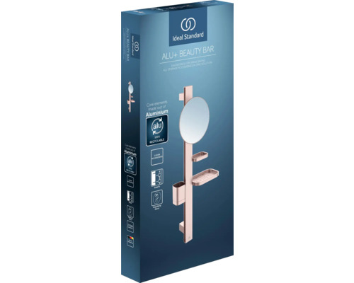 Kosmetické zrcátko Beauty bar ALU + S Kosmetické zrcátko Beauty bar ALU + S