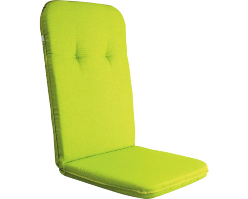 Polstr na křeslo a židli s vysokou opěrkou 116 x 50 x 5 cm Sun Garden SCALA HOCH 50310-211 zelený