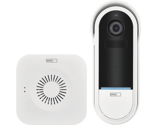 Domovní videozvonek Emos GoSmart IP-15S bateriový s Wi-Fi