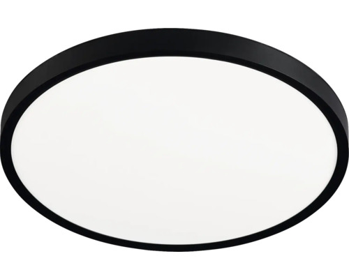 LED stropní svítidlo Top Light Revit 30C CCT 24 W 2400 lm 3000-4000-6500 K černé Kulaté stropní svítidlo s černým rámem
