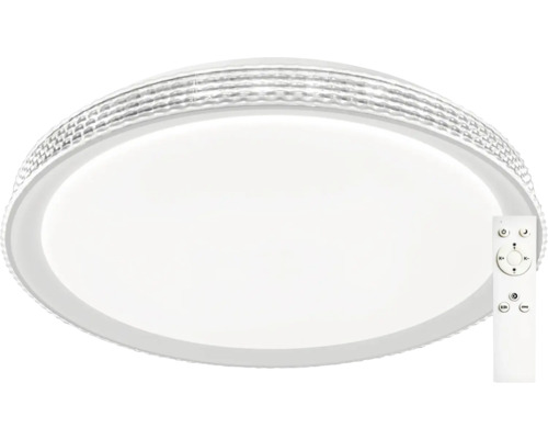 LED stropní svítidlo Top Light Safir KM RC 51W 5100lm 3000-6500K číré s dálkovým ovládáním