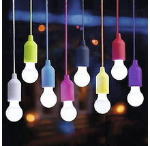 Vícebarevné LED tahací lampy pro interiéry