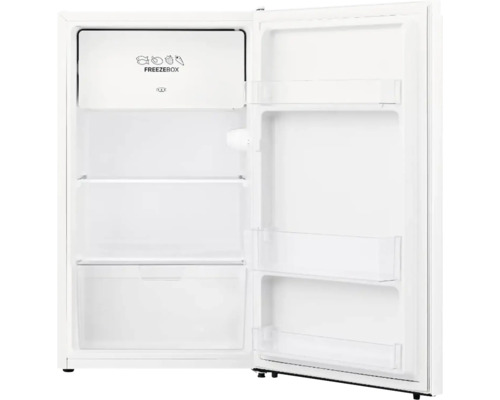 Otevřená chladnička s mrazákem