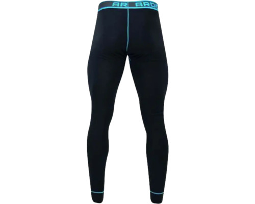 Dlouhé černé funkční spodky s elastickým pasem