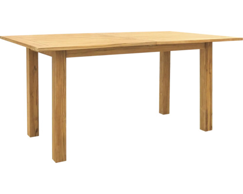 Obdélníkový zahradní stůl z dřeva