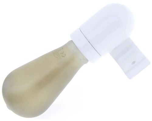 Hruškovitá LED lampa s nástěnným držákem