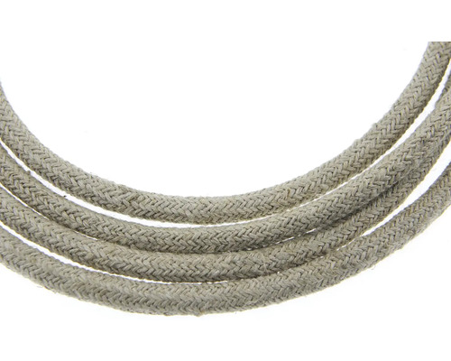 Detail pleteného textilního kabelu