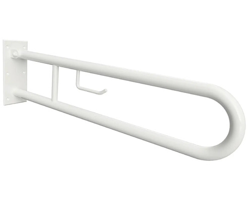 Sklopná nástěnná podpěra s držákem na papírové role