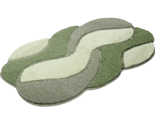 Koupelnový kobereček s vlnitým vzorem