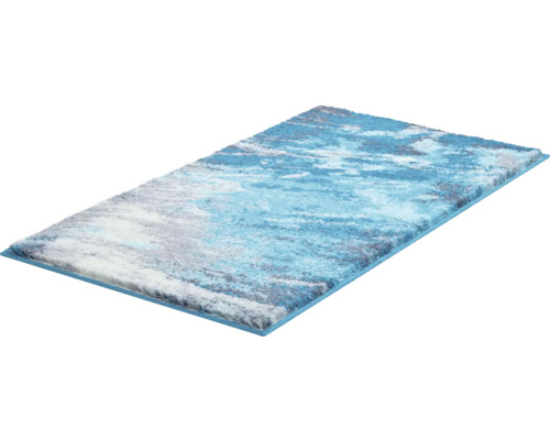 Obdélníkový koberec s abstraktním vzorem v různých odstínech