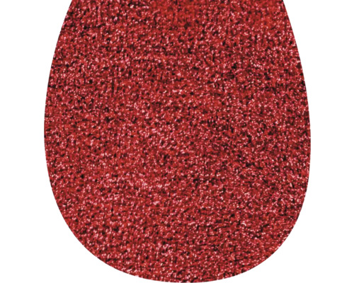 Potah na WC prkénko Grund WC Deckel 47 x 50 cm červená