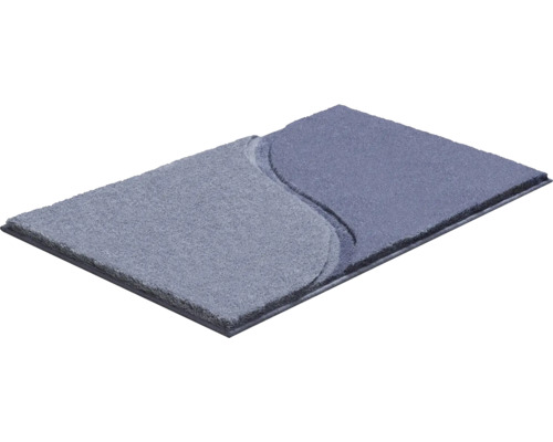 Rohožka s dvoubarevným povrchem a vlnkovým vzorem