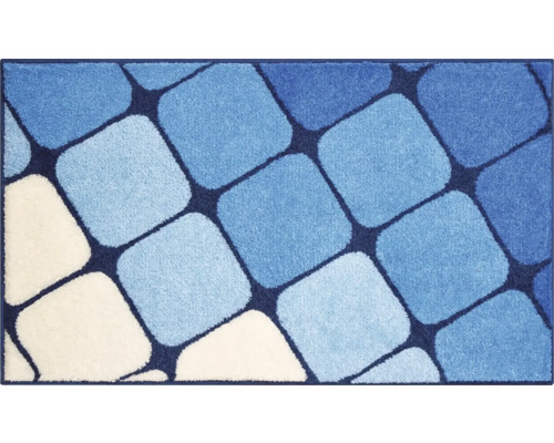 Koberec do koupelny Grund SHANGA 60 x 100 cm modrá