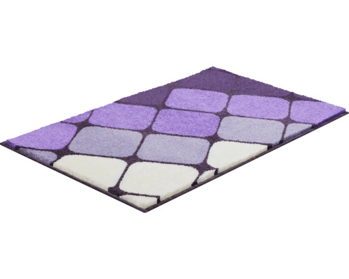 Obdélníkový koberec s kamenným vzorem