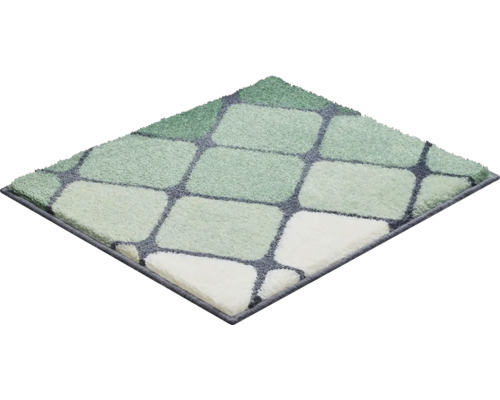 Čtvercový koberec s geometrickým vzorem