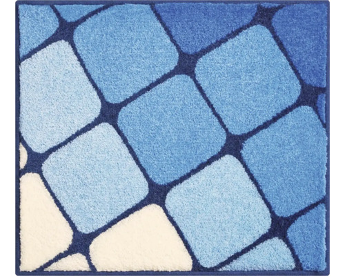 Bidetová předložka Předložka na WC Grund SHANGA 50 x 60 cm modrá