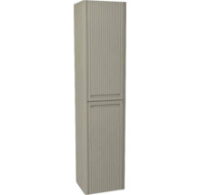 Koupelnová skříňka vysoká Devo Gloria 2.0 šedá matná 45 x 165 x 26 cm GL2-S2DPR45-2-F111
