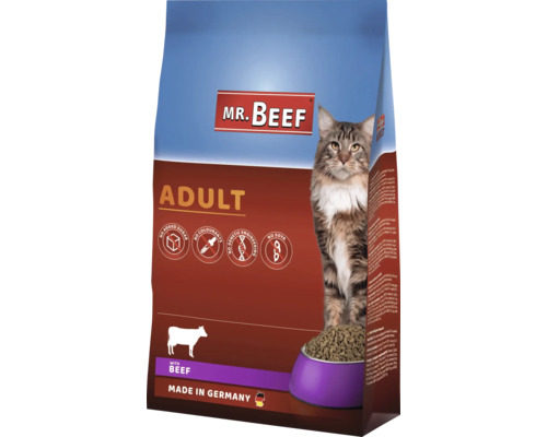 Granule pro kočky MR.BEEF Basic hovězí 4 kg