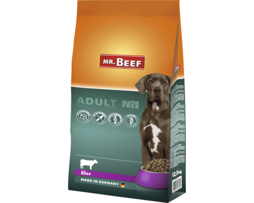 Granule pro psy MR.BEEF Adult hovězí 12,5 kg
