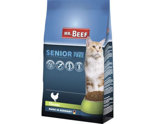 Granule pro kočky MR.BEEF Senior kuřecí 3 kg