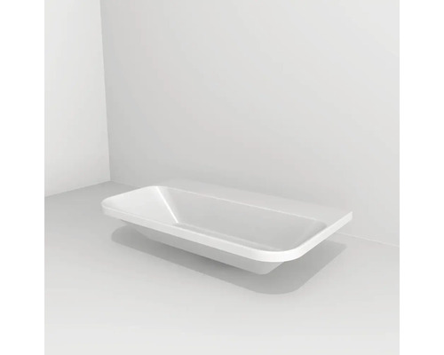 Umyvadlo Devo Gloria 2.0 mineralní mramor bílá 70 x 42 x 13 cm UM-GLORIA70-BO Vana ze sanitárního akrylátu