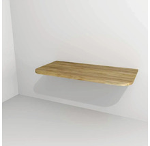 Dřevěná nástěnná police pro montáž na stěnu