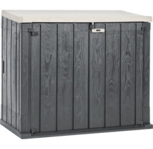 Zahradní truhla s dřevěným vzhledem