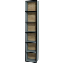 Koupelnová skříňka vysoká Devo Sonus 2.0 fjordová zelená 38 x 186 x 28 cm SO2-SO38x186-F72