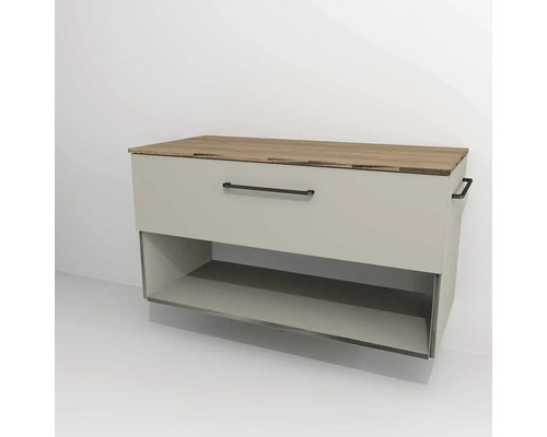 Koupelnová skříňka pod umyvadlo Devo Sonus 2.0 Muschel 97 x 52 x 45 cm SO2-SU1S97x52F91K51 Koupelnová skříňka pod umyvadlo Devo Sonus 2.0 Muschel 97 x 52 x 45 cm SO2-SU1S97x52F91K51