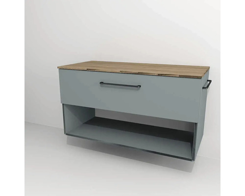 Koupelnová skříňka pod umyvadlo Devo Sonus 2.0 fjordová zelená 97 x 52 x 45 cm SO2-SU1S97x52F72K51 Koupelnová skříňka pod umyvadlo Devo Sonus 2.0 fjordová zelená 97 x 52 x 45 cm SO2-SU1S97x52F72K51