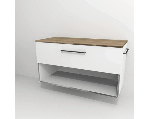 Koupelnová skříňka pod umyvadlo Devo Sonus 2.0 bílá 97 x 52 x 45 cm SO2-SU1S97x52F01K51 Koupelnová skříňka pod umyvadlo Devo Sonus 2.0 bílá 97 x 52 x 45 cm SO2-SU1S97x52F01K51