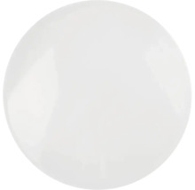 Bílý keramický talíř