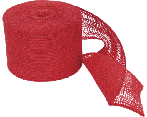 Role dekorační jutové stuhy