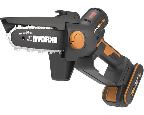 Akumulátorová řetězová pila Worx Nitro s délkou řezu 12 centimetrů