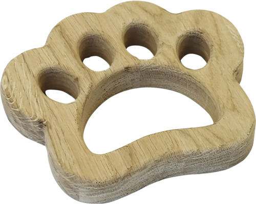 Hračka pro psy packa velká dřevěná 16 x 14 x 2,5 cm masiv buk