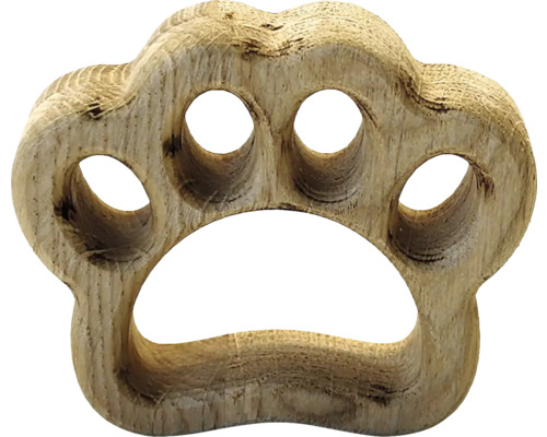 Hračka pro psy packa malá dřevěná 10 x 8,7 x 2,5 cm masiv buk