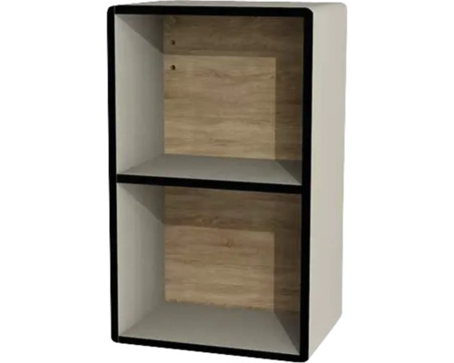 Nástěnný regál do koupelny Devo Sonus 2.0 Dakar 38 x 63 x 28 cm SO2-SWO38x63-F89 Police se dvěma přihrádkami